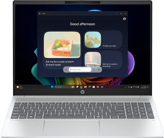 HP OmniBook 5 Next Gen AI OLED 16-ag1070ng - 16" - AMD Ryzen AI 7 - 16GB RAM/1TB SSD vorne