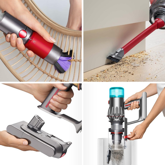 Dyson V12 Origin produkt in gebrauch