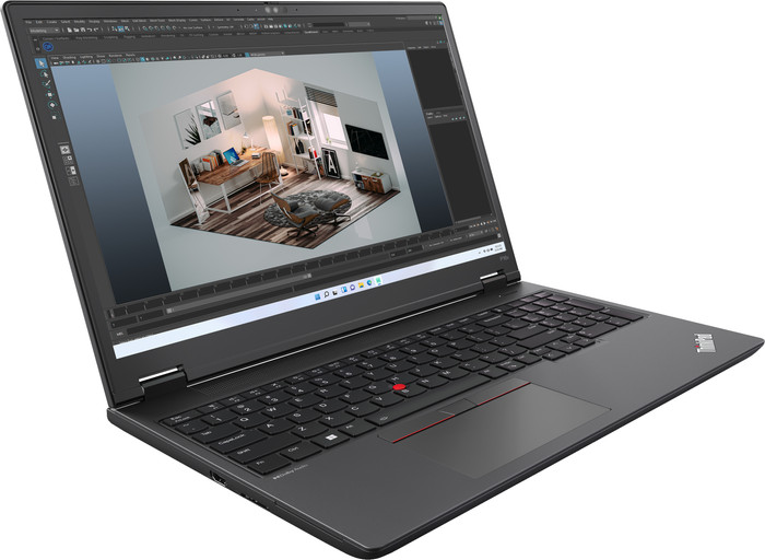 Lenovo ThinkPad P16v Gen 2 (Intel) - 21KX0054MH QWERTY linke seite