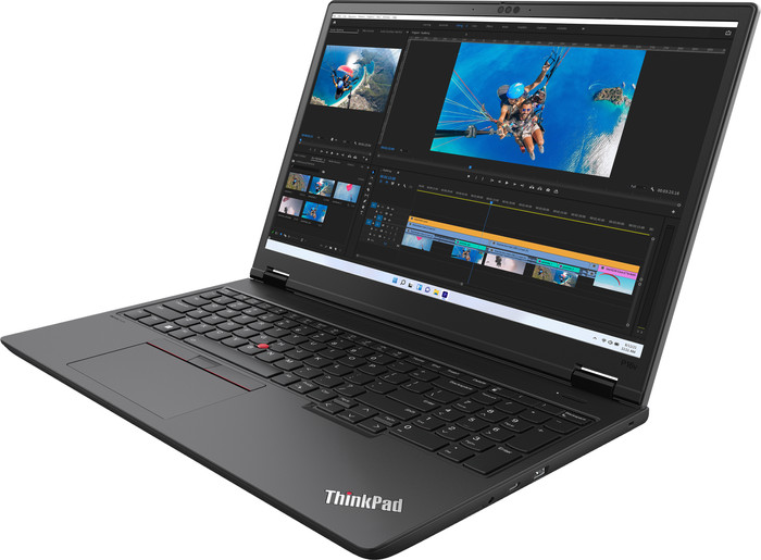 Lenovo ThinkPad P16v Gen 2 (Intel) - 21KX0054MH QWERTY rechte seite