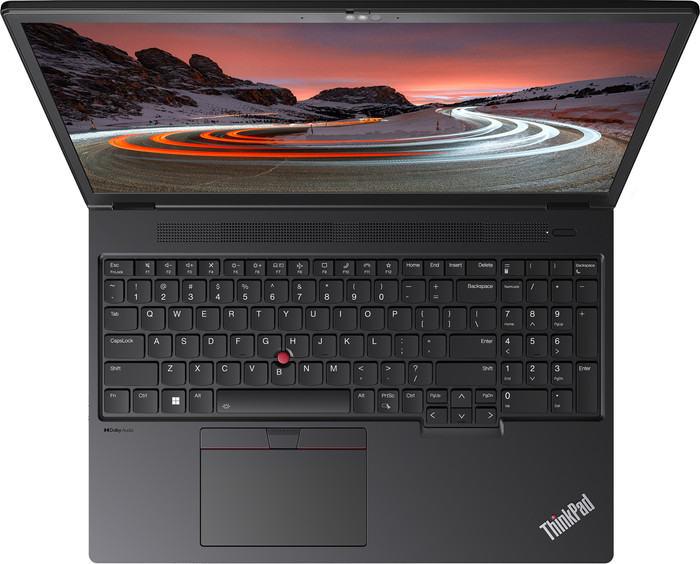 Lenovo ThinkPad P16v Gen 2 (Intel) - 21KX0054MH QWERTY oberseite