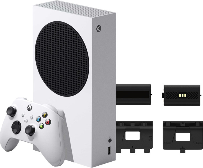 Xbox Series S + BlueBuilt Aufladbare Batterien Main Image