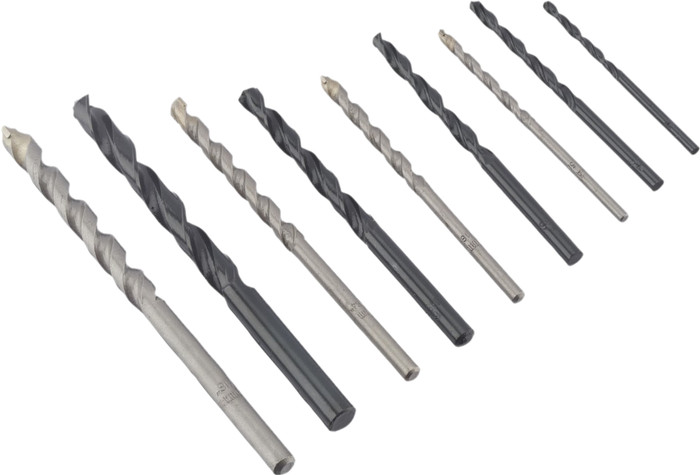 Irwin 9-teiliges Metall- und Steinbohrer-Set Main Image