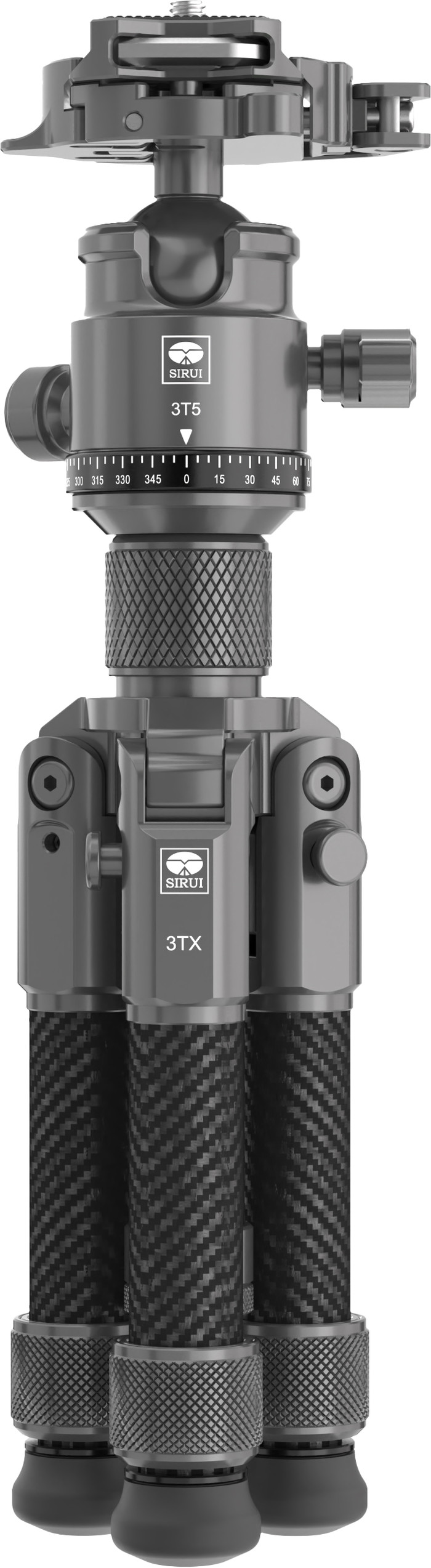 Sirui 3TX + 3T5 Table Tripod Kit front