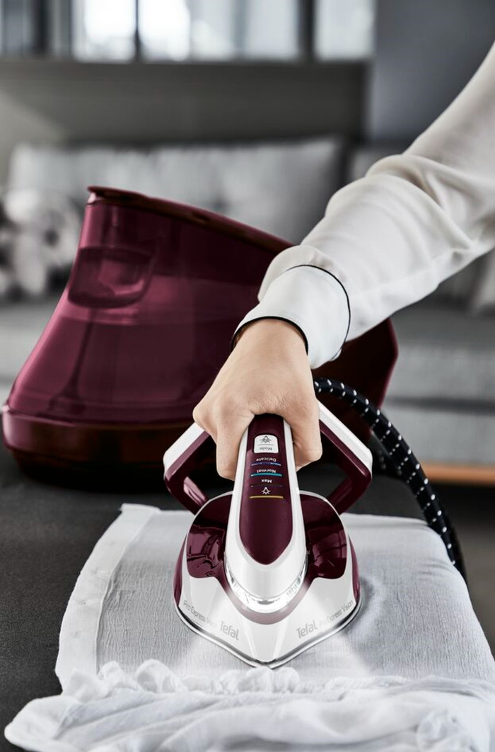 Tefal Pro Express Vision GV9810 produkt in gebrauch