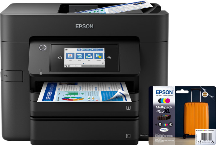 Epson WorkForce WF-4830DTWF + 1 Satz Reservepatronen XL Main Image