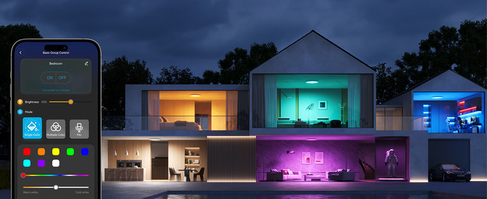 Govee Ceiling Light 12 inches product in use