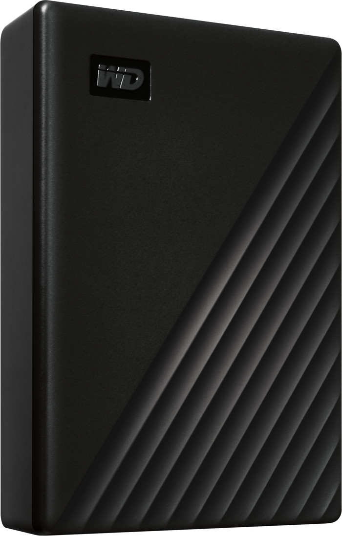 WD My Passport 6TB Black left side