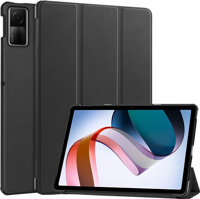 Just in Case Tri-Fold Redmi Pad SE 11 Zoll Book Case Schwarz linke seite