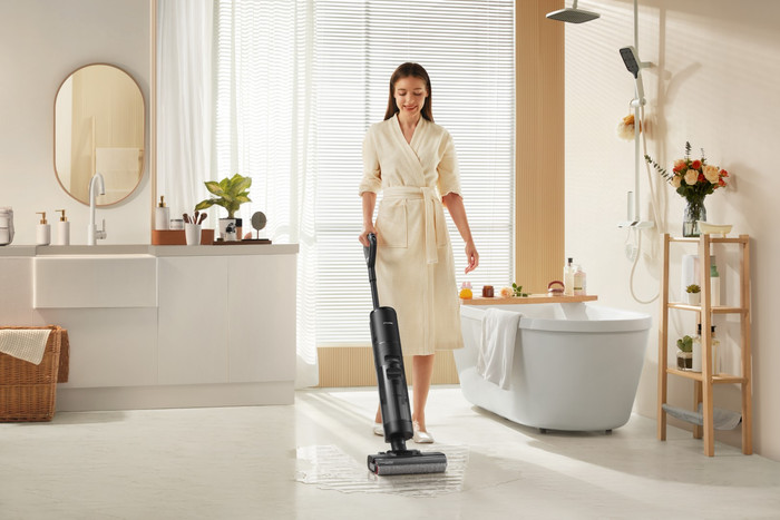 Dreame H12 Pro produkt in gebrauch