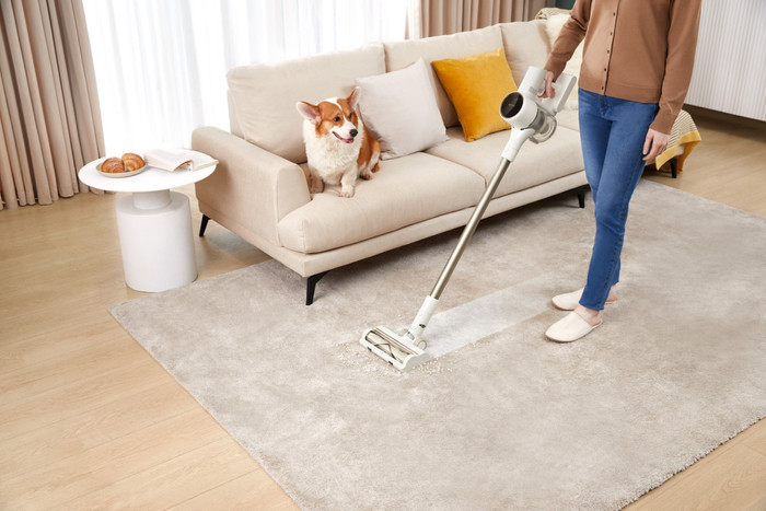 Dreame R10 produkt in gebrauch