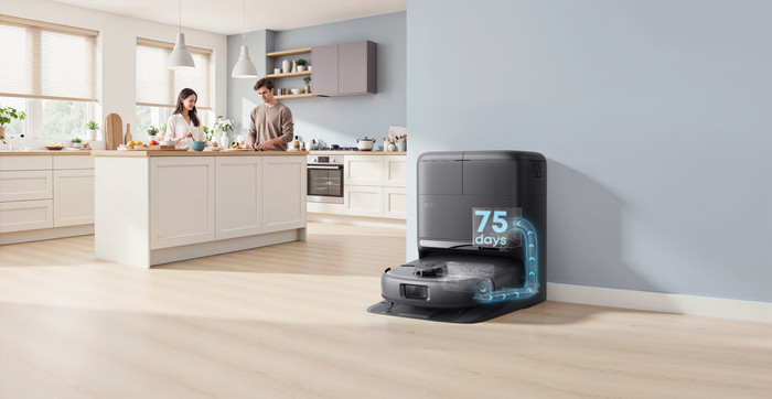 eufy Omni C28 produkt in gebrauch