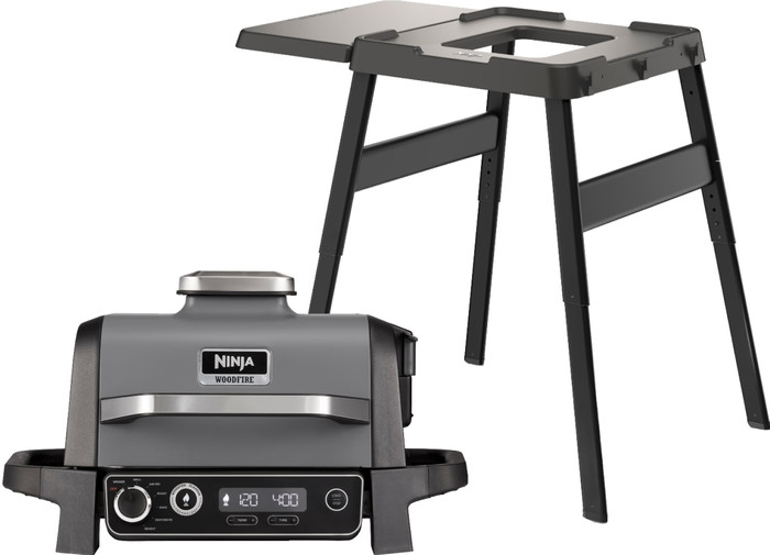 Ninja Woodfire Outdoor Grill OG701EU + Ninja Woodfire Stand Main Image