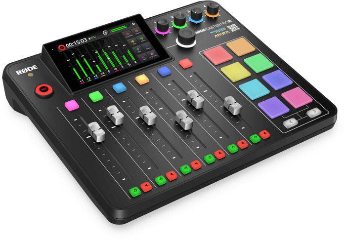 Rode Rodecaster Pro II oberseite