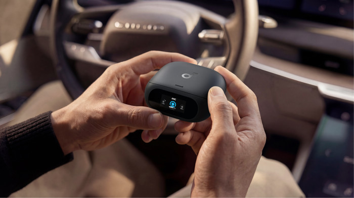 soundcore Liberty 5 Pro Black product in use
