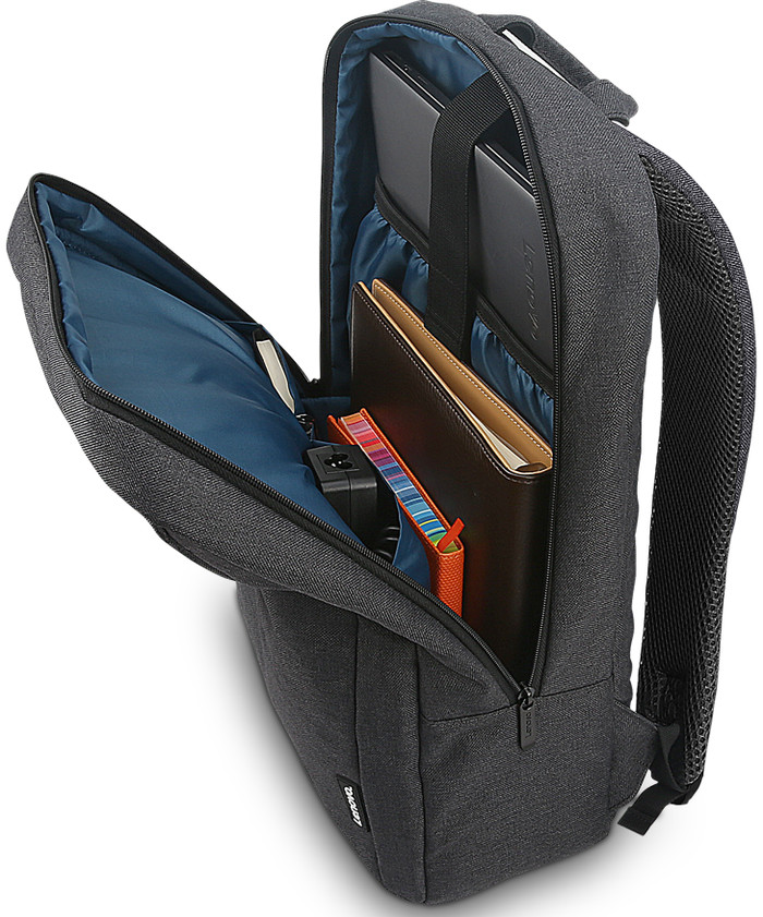 Lenovo 15,6 Zoll Laptop Casual Backpack B210 Schwarz-ROW innen