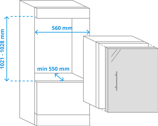 Bosch KIR31VFE0 visuelles Coolblue 2