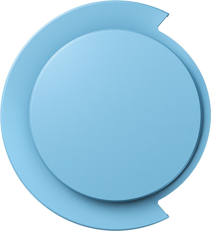 Dyson OnTrac Aluminum + ear cushion Black + ear cup Blue detail