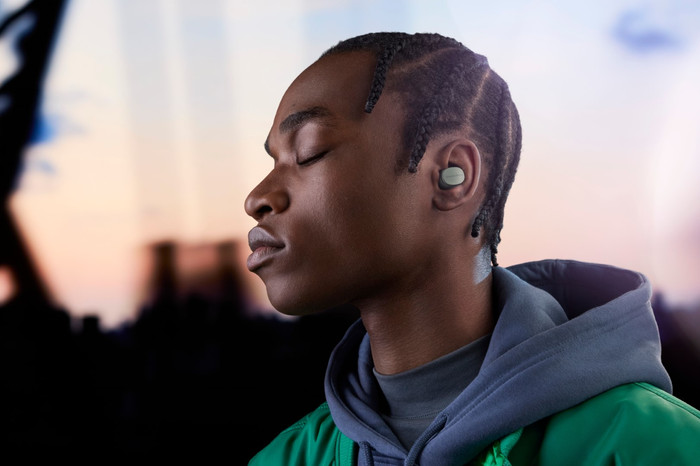 Bowers & Wilkins Pi6 Grün produkt in gebrauch