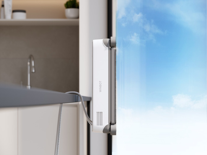 Ecovacs WINBOT mini 2 produkt in gebrauch