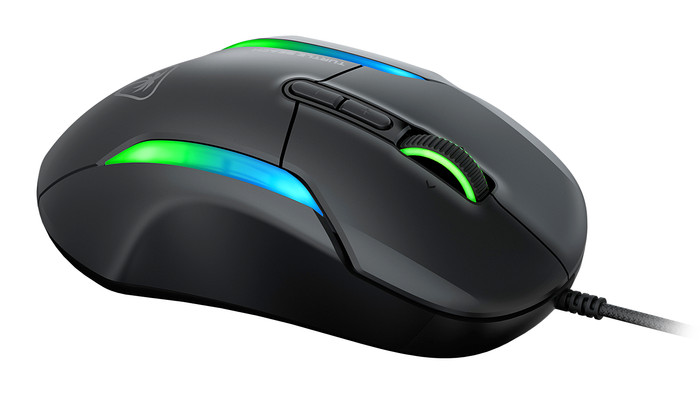 Turtle Beach Kone II Wired Gaming-Maus Schwarz linke seite