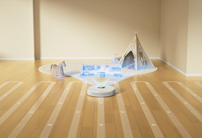 Dreame D9 Max Gen 2 White produkt in gebrauch