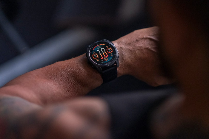Garmin Fenix 8 Schwarz 51 mm produkt in gebrauch