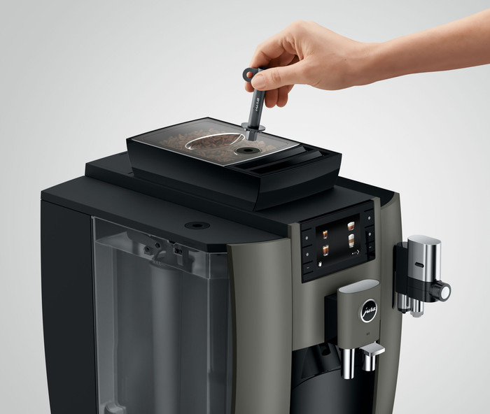 JURA W8 Dark Inox (EB) oberseite