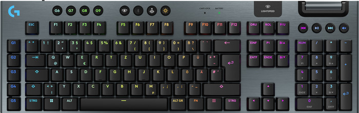 Logitech G915 X LIGHTSPEED Wireless Gaming Keyboard Black QWERTZ Main Image