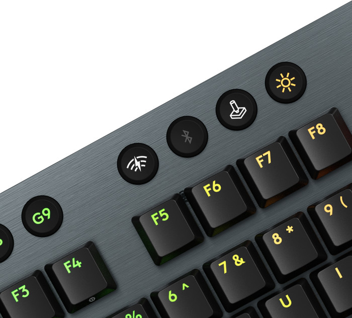 Logitech G915 X LIGHTSPEED Wireless Gaming Keyboard Black QWERTZ detail
