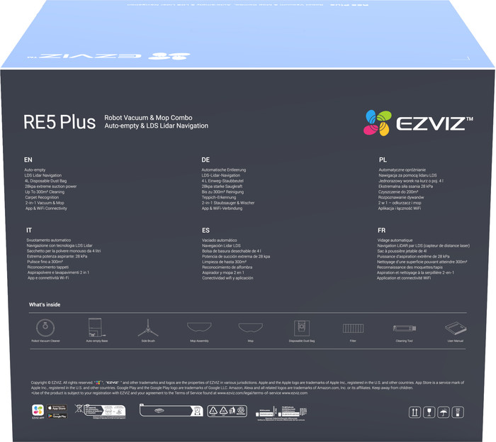 EZVIZ RE5 Plus packaging