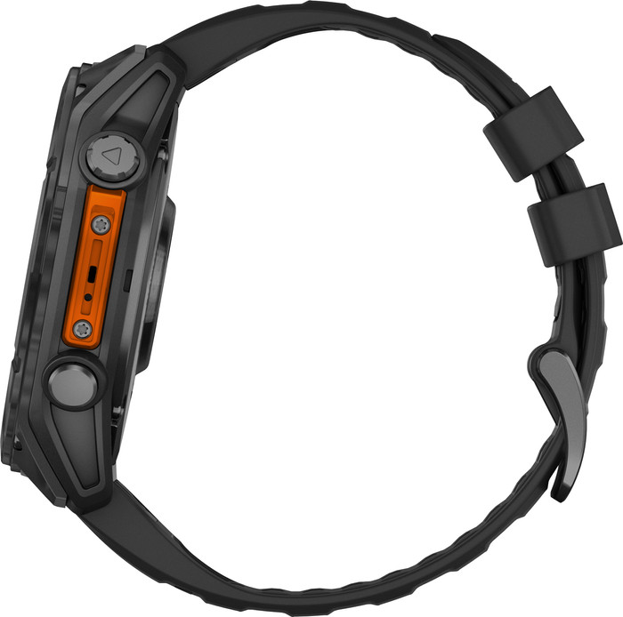 Garmin Fenix 8 Schwarz 51 mm linke seite