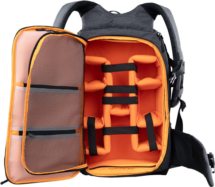 Dörr Fotorucksack Prag Pro 20L Grau innen