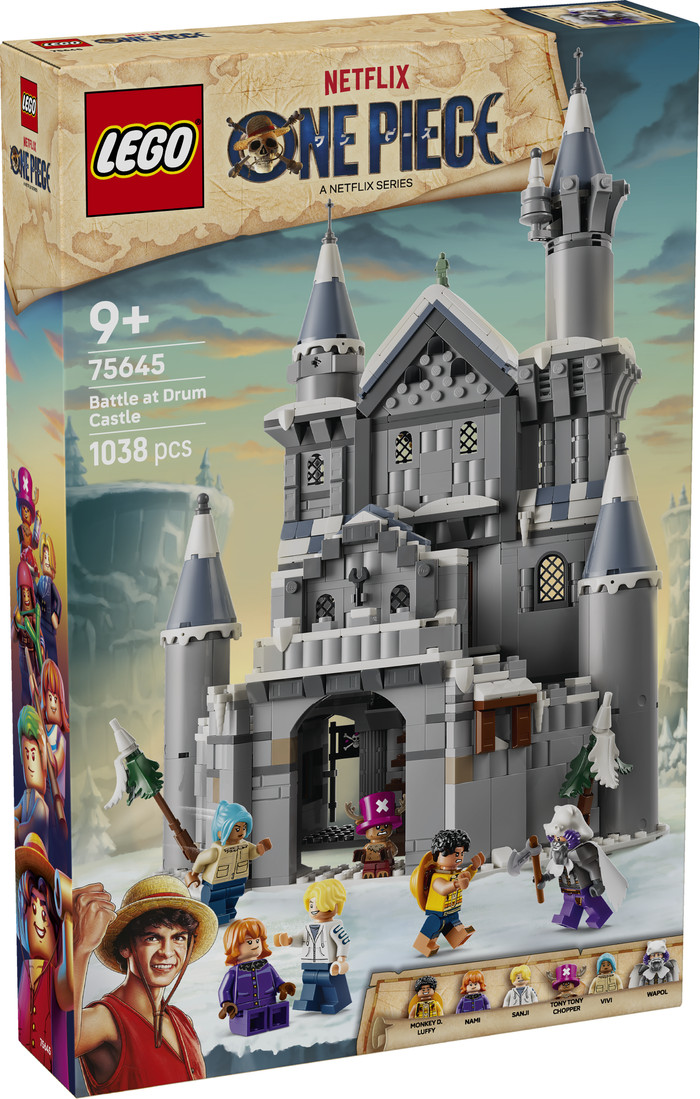 LEGO One Piece Duell im Schloss Drumm 75645 verpackung