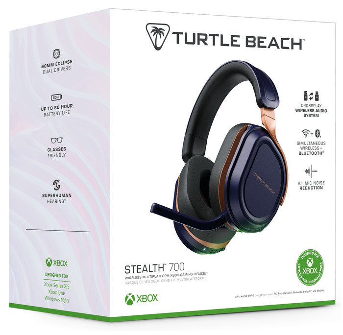 Turtle Beach Stealth 700 GEN3 Xbox - Blue packaging