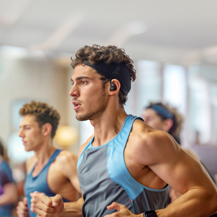 soundcore Sport X20 Black product in use