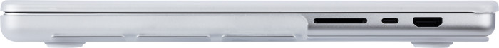 BlueBuilt Hard Case Transparent Matte for MacBook Pro 16 inches right side