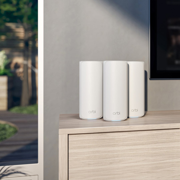 Netgear Orbi RBE773 produkt in gebrauch