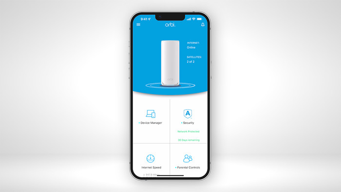Netgear Orbi RBE770 Erweiterung visueller lieferant