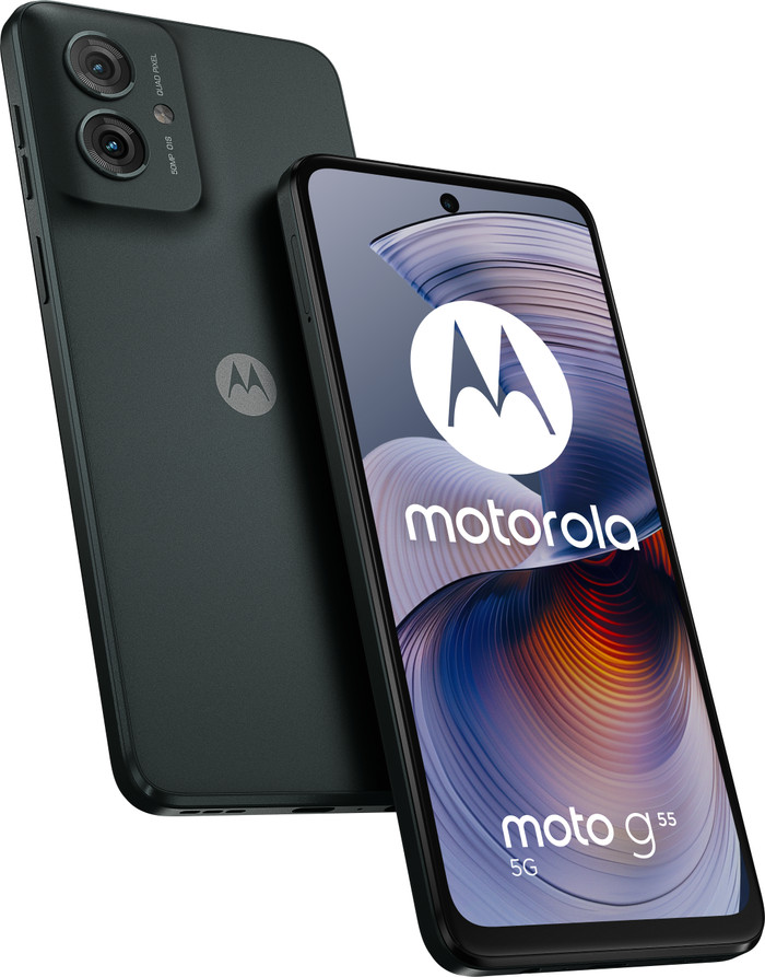 Motorola Moto G55 256GB Schwarz 5G visueller lieferant