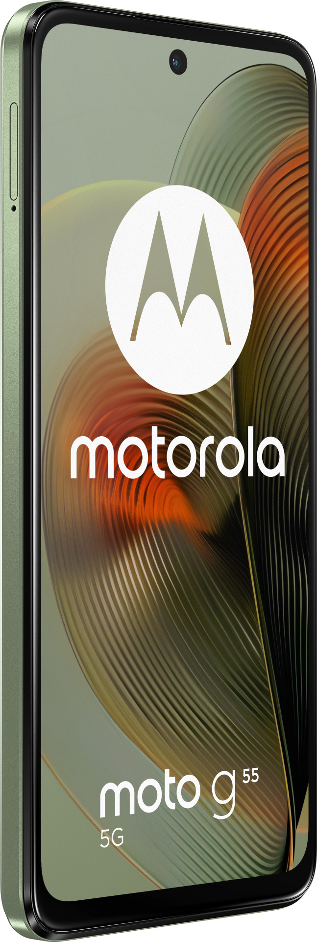 Motorola Moto G55 256GB Green 5G left side