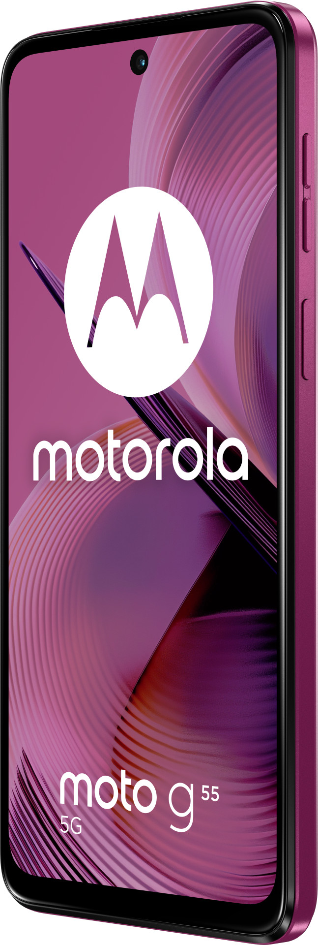 Motorola Moto G55 256GB Lila 5G rechte seite
