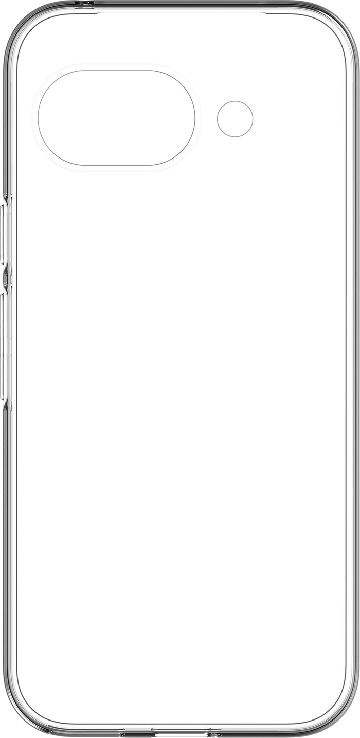 Just in Case Soft Design Google Pixel 10a Back Cover Transparent front