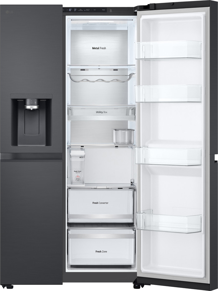 LG GSLE91EVAC inside