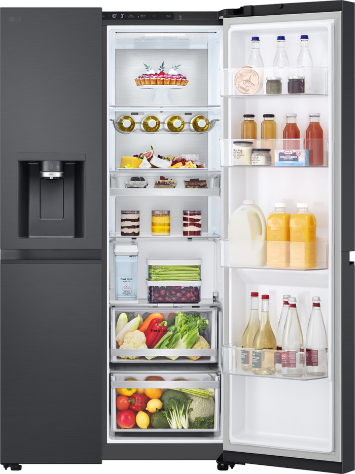 LG GSLE91EVAC inside