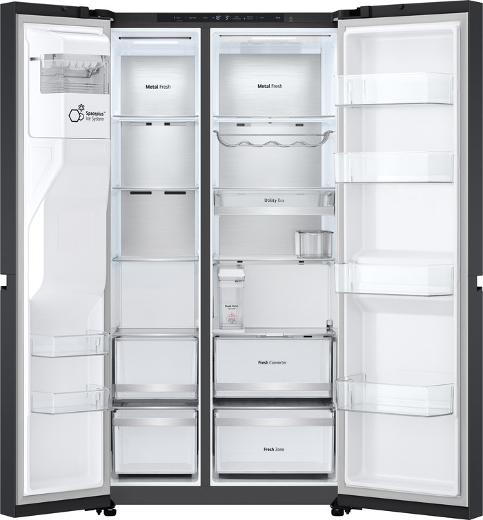 LG GSLE91EVAC inside