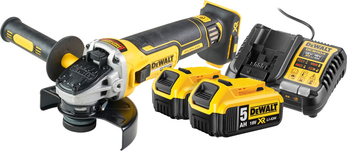 DeWalt DCG405NT-XJ 5,0-Ah-Akku (2x) Starterset Main Image