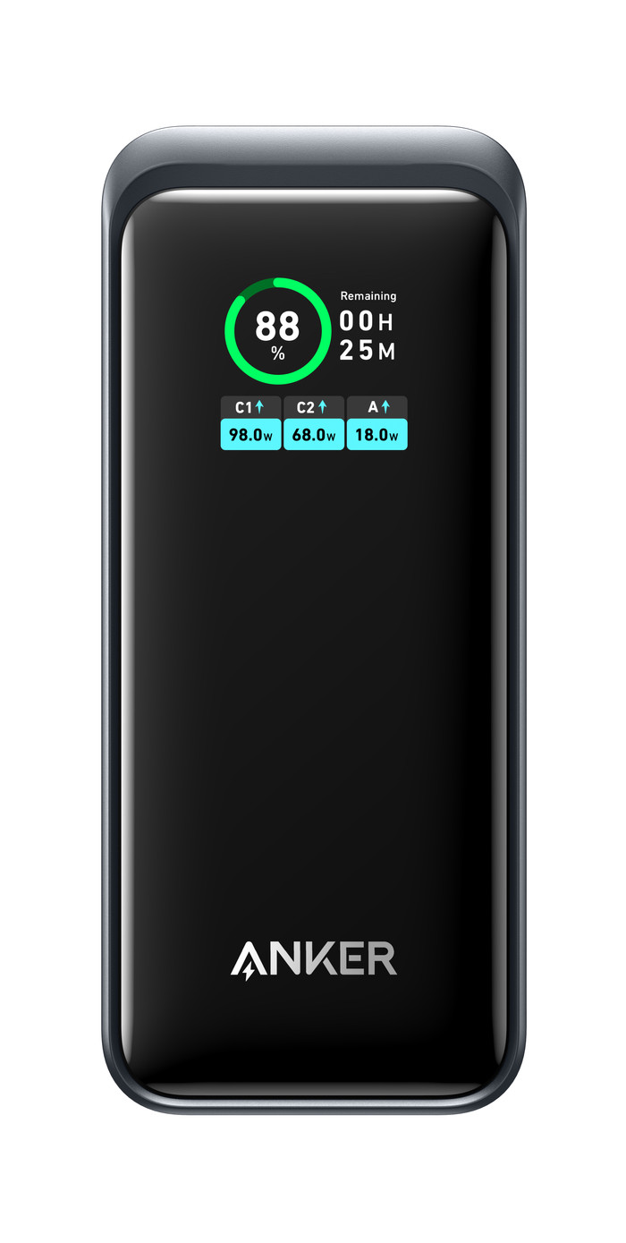 Anker Prime Power Bank 黒 Anker Prime Power Bank (20000mAh, 200W) | モバイルバッテリー