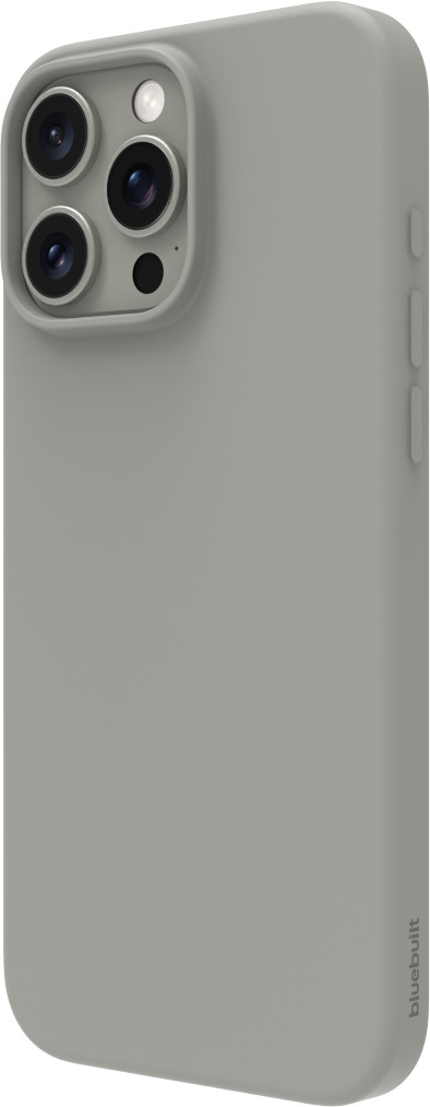 BlueBuilt Backcover iPhone 16 Pro Max Grau rückseite
