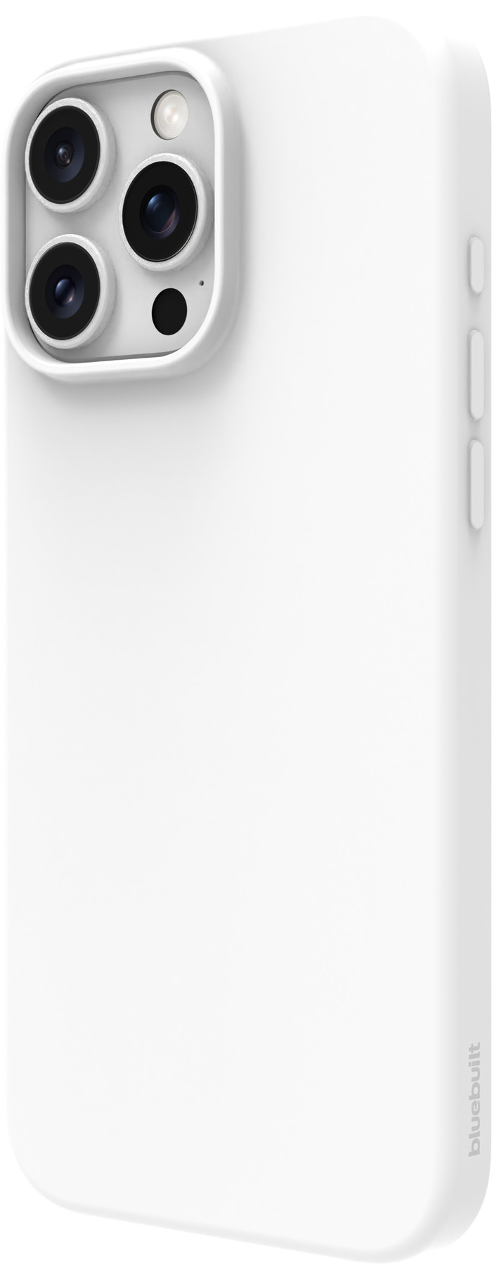 BlueBuilt Backcover iPhone 16 Pro Max Weiß rückseite